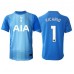 Maillot de foot Tottenham Hotspur Guglielmo Vicario #1 Gardien Extérieur vêtements 2025-26 Manches Courtes